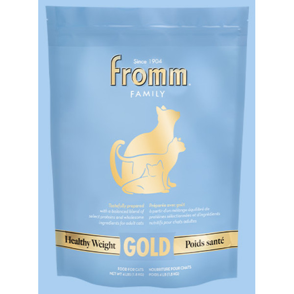 Fromm Gold Healthy Weight Chicken & Salmon Adult Cat Dry Food 金裝雞肉三文魚配方成貓減肥糧 10 lbs