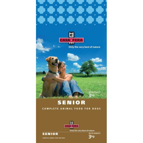 CASA-FERA Senior Dog 天然黑醇母保健糧高齡犬配方 3kg