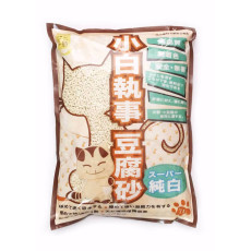 小白執事 Xiaobai Deacon Tofu Cat Litter(Original) 原味豆腐砂  7L X6