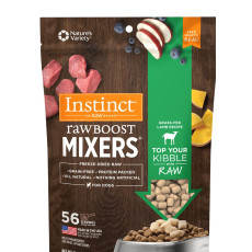 Instinct Raw Boost Mixers Grass-Fed Lamb Recipe 本能凍乾羊肉狗Mixer 5.5oz