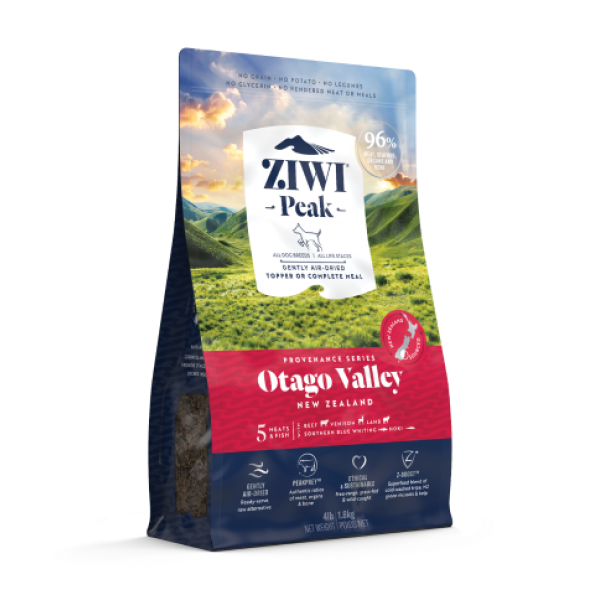 ZiwiPeak Air-Dried Otago Valley Recipe for Dogs 思源系列風乾狗糧奧塔哥山谷配方 1.8kg