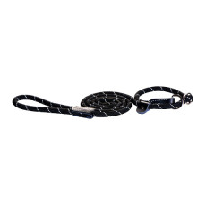 Rogz Rope Moxon Lead - Black Color P帶圓繩 (黑色) Medium