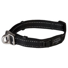 Rogz Safety Collar – Quick Release Magnetic Collar - Black Color 安全磁石頸帶(黑色) Large