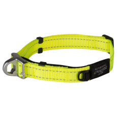 Rogz Safety Collar – Quick Release Magnetic Collar - Yellow Color 安全磁石頸帶(螢光黃色) Large