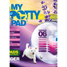 My Potty Pad Lavender Training Pad 殿堂吸寵物尿墊 (薰衣草味) ​33 cm x 45cm 100片裝