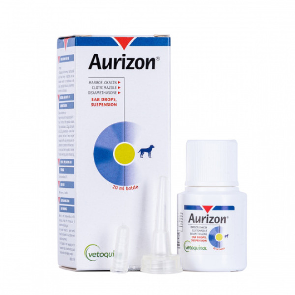 Aurizon Ear Drops for Dogs 治療真菌和外耳炎耳水 10ml
