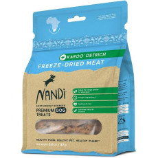 Nandi Freeze Dried Karoo Ostrich Treats凍乾鴕鳥肉小食 57g