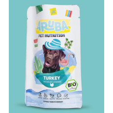 Aruba Turkey with oats, beet & artichokes For Dogs 有機火雞配燕麥、紅菜頭 和雅枝竹狗鮮食包 100g