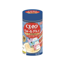  CIAO Party Pack - Sea Food Set「超奴」美食家 海鮮 Party   (14g x 30) X4