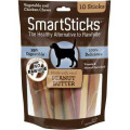 Smartsticks Peanut Butter Chews 5"Dog Treats 潔齒骨(花生醬味) 10 pack X4