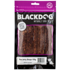 BlackDog Roo Jerky Straps 高蛋白低脂袋鼠肉乾 150g