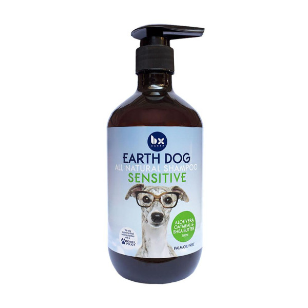  BX Earth Dog All Natural Shampoo Cleansing Aloe Vera Oatmeal & Shea Butter 澳洲防敏配方潔毛液 500ml
