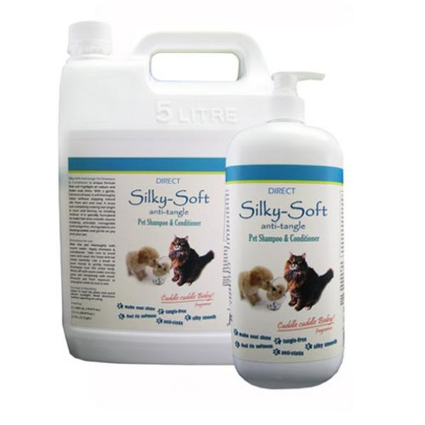 Direct Silky Soft Pet Shampoo and Conditioner 絲柔順滑 寵物洗毛乳 1L