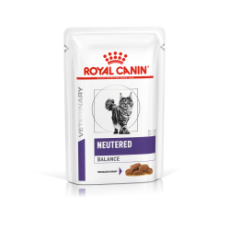 Royal Canin Vet Care Feline Neutered Balance in gravy Pouch 絕育高纖配方肉汁濕糧 85g X12