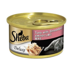 SHEBA Tuna With Crab in Gravy Wet Food For Cats 吞拿蟹肉(湯汁)貓濕糧  85g 