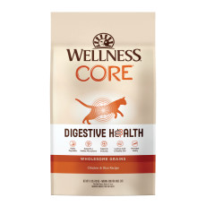 Wellness CORE Digestive Health with Wholesome Grains Chicken & Rice For Cats 消化易嫩雞肉配方貓糧 5lbs