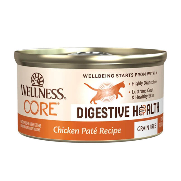 Wellness CORE Digestive Health Chicken Paté For Cats 純鮮嫩雞肉貓配方 3oz X12