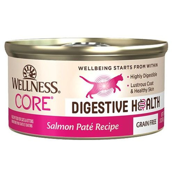 Wellness CORE Digestive Health Salmon Paté For Cats 純三文魚肉貓配方 3oz 