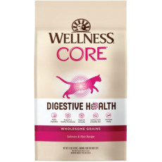 Wellness CORE Digestive Health with Wholesome Grains Salmon & Rice For Cats 消化易嫩三文魚肉配方貓糧 5lbs