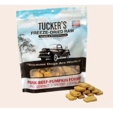 Tucker's Pork-Beef-Pumpkin Complete and Balanced Freeze-Dried Diets for Dogs 脫水凍乾豚肉+牛肉+南瓜配方 14oz X4