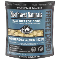 Northwest Naturals Freeze-Dried Raw Dog Food - Whitefish & Salmon Nuggets 無穀物脫水狗糧 – 白魚+三文魚 340g