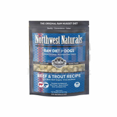 Northwest Naturals Freeze-Dried Raw Dog Food - Beef & Trout Recipe 凍乾脫水狗糧 牛肉+鱒魚 340g x4包