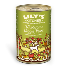 LILY'S KITCHEN Wholesome Veggie Feast Dog Wet Food 雜菜煲 犬用主食罐 400g