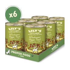 LILY'S KITCHEN Wholesome Veggie Feast Dog Wet Food 雜菜煲 犬用主食罐 400g X6