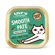 LILY'S KITCHEN Chicken & Game Paté Cat Wet Food 貓主食罐 - 獵貓野味鍋 - 雞肉火雞豬肉野味 (85g)