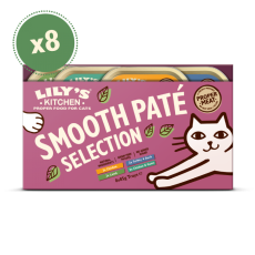 LILY'S KITCHEN Pate Selection Multipack Cat Wet Food 貓主食罐 - 4款最愛惹味盒 (85g) x8