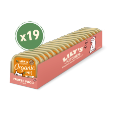 LILY'S KITCHEN Organic Chicken Paté Cat Wet Food 貓主食罐 - 有機天然雞肉常餐 (85g) x19
