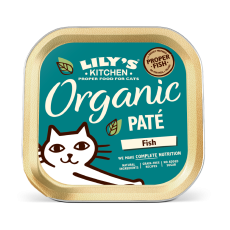 LILY'S KITCHEN Organic Fish Paté Cat Wet Food 貓主食罐 - 有機天然鮮魚常餐 (85g)