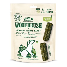LILY'S KITCHEN Woofbrush Dental Chew - Mini Dog Treats  汪汪潔齒棒 - 迷你 10支裝 (10 x 13g)