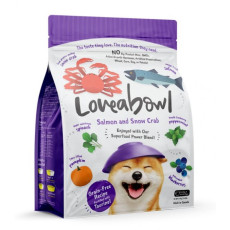 LOVEABOWL Salmon and Snow Crab All Life Stages Grain Free Dog Dry Food 無穀物全犬糧 - 雪蟹三文魚海鮮配方 1.4kg