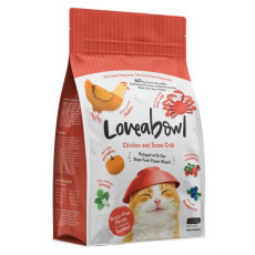 LOVEABOWL Chicken ad Snow Crab All Life Stages Grain Free Cat Dry Food 無穀物全貓糧 - 雪蟹雞肉海陸配方 4.08kg