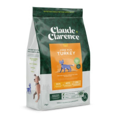 Claude + Clarence Grain Free Cat Food - Free Run Turkey - 無穀物貓乾糧 - 放養火雞 2kg x2