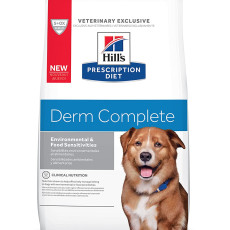 HILL's Prescription Diet Canine Derm Complete Original Bite 犬用皮膚全能照護 14.3lbs