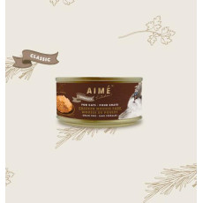 Aime Kitchen Chicken Mousse Fare For Cats 幼滑雞肉慕絲 75g