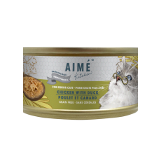 Aime Kitchen Chicken with Duck For Senior Cats 雞肉煮鴨老貓專用配方 75g X24