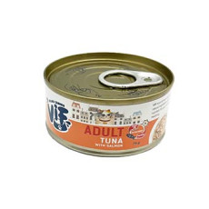 VIF Feline Adult Tuna with Salmon in Gravy 吞拿魚配三文魚鮮味貓罐 75g 