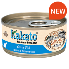 Kakato Ocean Fish For Cats 海魚貓主食罐頭70g