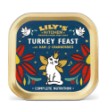 LILY'S KITCHEN Christmas Turkey & Ham Feast 聖誕限定精選 火雞聖誕盛宴85g X19