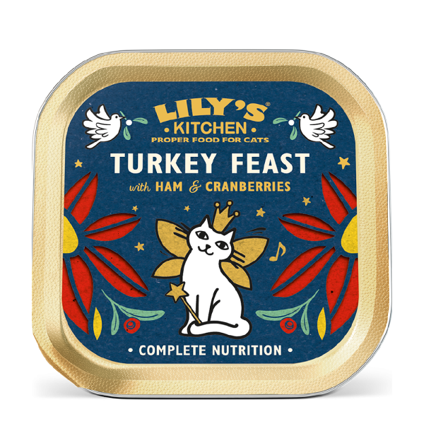 LILY'S KITCHEN Christmas Turkey & Ham Feast 聖誕限定精選 火雞聖誕盛宴85g X19