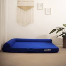 Animalkind Orthopaedic Pet Bed With L-Shaped Pillow (Royal Blue) L 形枕頭專業護脊寵物床(寶藍色) Large