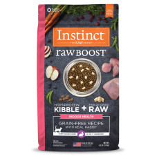 Instinct Raw Boost Grain-Free Indoor Health Recipe with Real Rabbit 生肉無穀物凍乾兔肉室內貓配方 5lbs