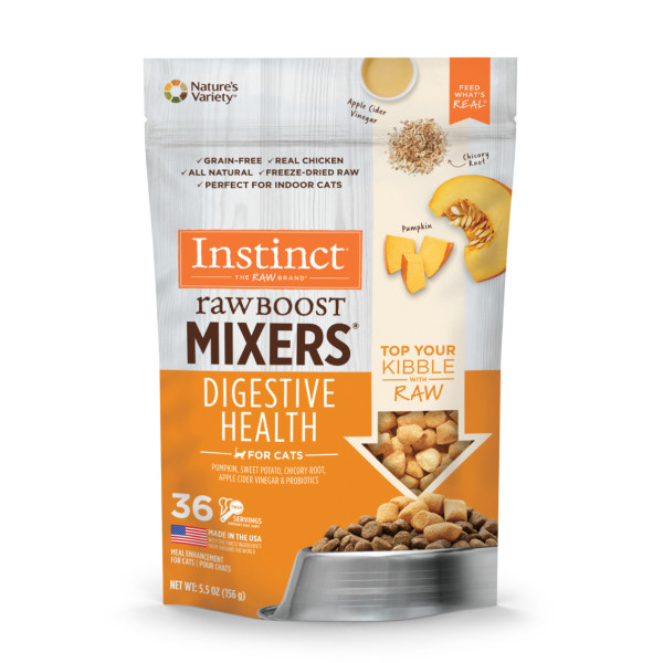 Instinct Raw Boost Mixers Digestive Health 貓用消化系統健康配方Mixer 5.5oz X4