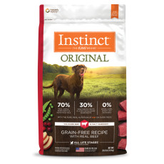 Instinct Original Grain-Free Recipe with Real Beef 本能無穀物牛肉配方犬用糧 20lbs