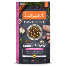 Instinct Raw Boost Grain-Free Recipe with Real Chicken For Small Dogs 本能生肉無穀物凍乾雞肉小型犬用糧 4 lbs