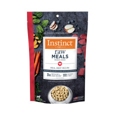 Instinct Raw Freeze-Dried Meals Real Beef Recipe For Dogs 本能凍乾生肉主食糧牛肉成犬配方 9.5oz