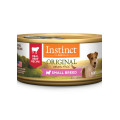 Instinct Original Real Beef Recipe For Small Breed Dogs 本能經典無無穀物小型犬用牛肉主食罐頭 5.5oz